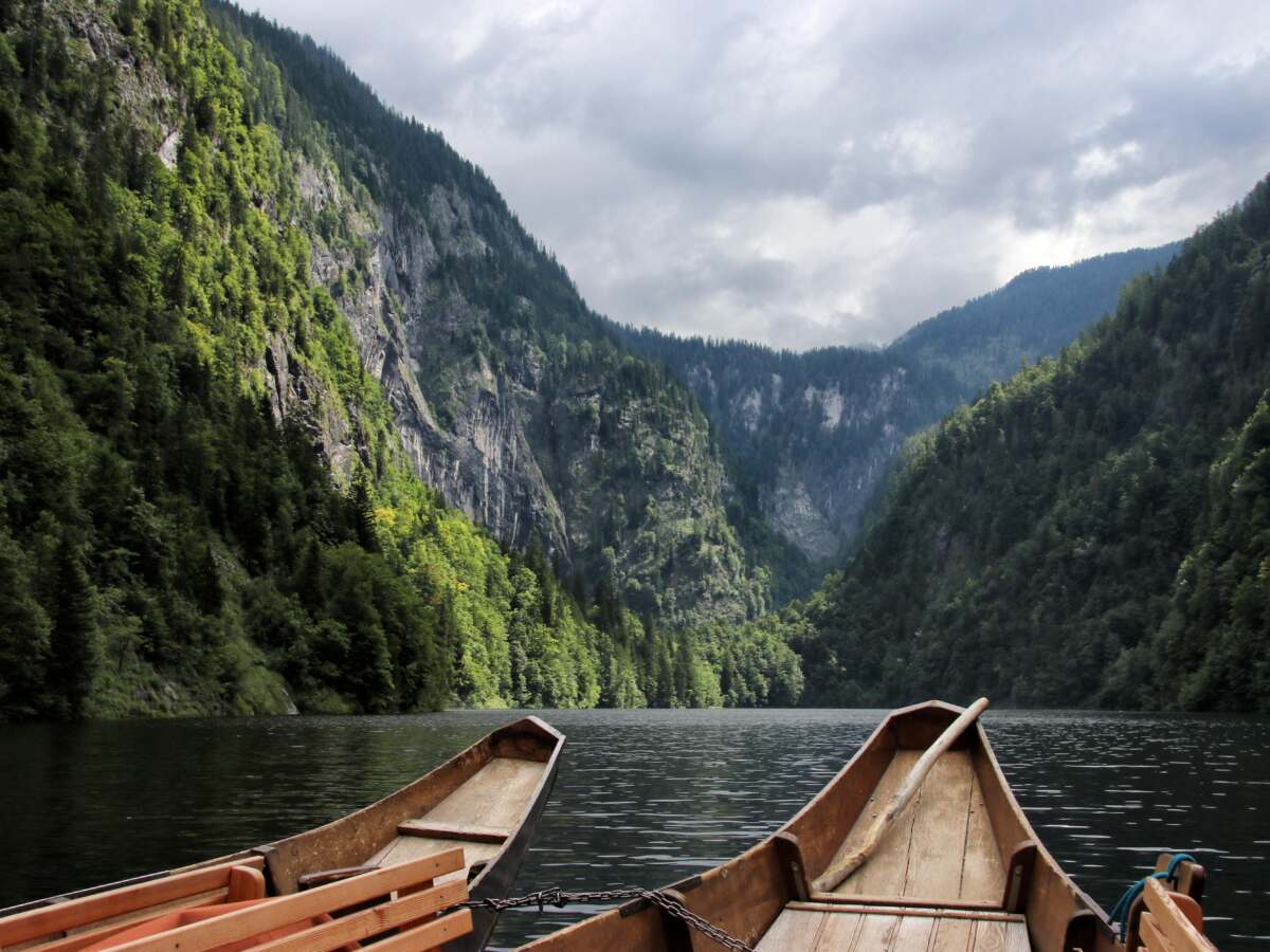 Plätte am Toplitzsee